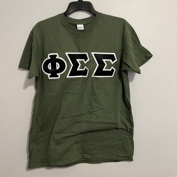 Phi Sigma Sigma Letters T-Shirt - Picture 1 of 1